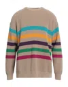 Emporio Armani Sweaters In Beige