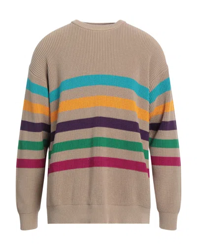 Emporio Armani Sweaters In Beige