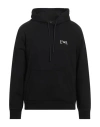 Emporio Armani Man Sweatshirt Black Size L Cotton, Elastane