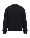 Emporio Armani Man Sweatshirt Black Size L Cotton, Elastane