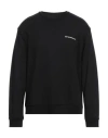 Emporio Armani Man Sweatshirt Black Size L Cotton, Modal, Elastane