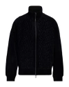 Emporio Armani Man Sweatshirt Black Size L Cotton, Polyamide
