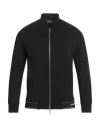 Emporio Armani Man Sweatshirt Black Size L Cotton, Polyester, Elastane