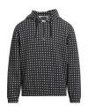 Emporio Armani Logo Zip-up Hoodie In Black
