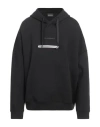 Emporio Armani Man Sweatshirt Black Size S Cotton, Polyester, Elastane
