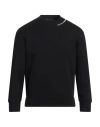 Emporio Armani Man Sweatshirt Black Size M Cotton, Polyester, Elastane