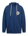 Emporio Armani Man Sweatshirt Blue Size L Cotton