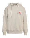 Emporio Armani Man Sweatshirt Cream Size S Cotton In White