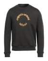 Emporio Armani Man Sweatshirt Dark Green Size L Modal, Cotton, Elastane