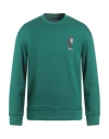 Emporio Armani Man Sweatshirt Green Size Xs Modal, Cotton, Elastane
