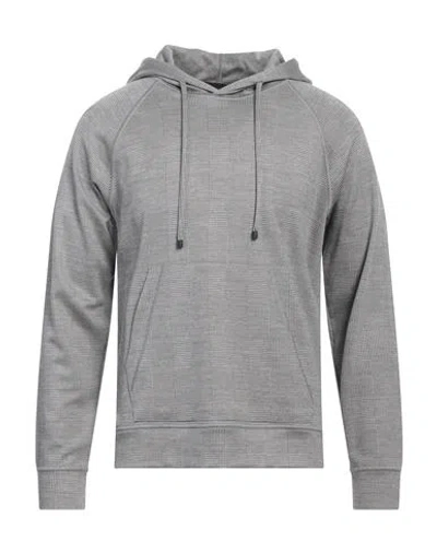 Emporio Armani Man Sweatshirt Grey Size S Virgin Wool, Lyocell