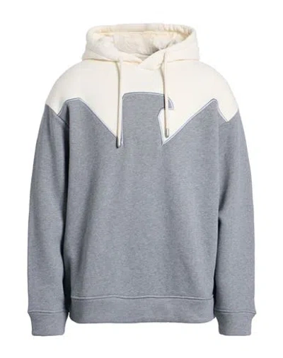 Emporio Armani Man Sweatshirt Light Grey Size L Cotton In Multi
