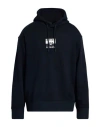 Emporio Armani Man Sweatshirt Midnight Blue Size L Cotton, Elastane