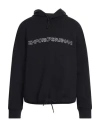 Emporio Armani Man Sweatshirt Midnight Blue Size L Cotton, Polyester, Elastane