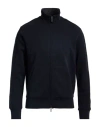 Emporio Armani Man Sweatshirt Midnight Blue Size L Cotton, Polyester, Elastane In Blue