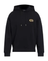 Emporio Armani Man Sweatshirt Midnight Blue Size L Cotton, Polyester, Elastane
