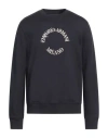Emporio Armani Man Sweatshirt Midnight Blue Size M Modal, Cotton, Elastane