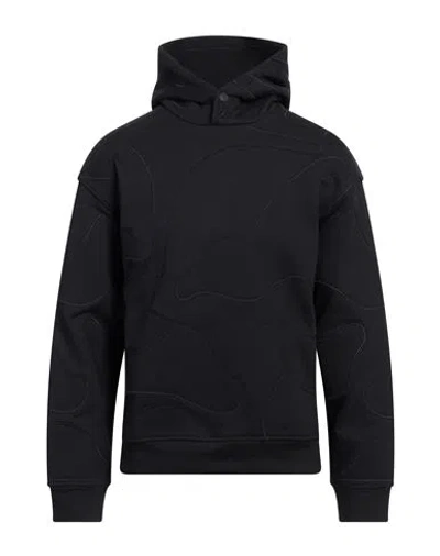 Emporio Armani Man Sweatshirt Midnight Blue Size S Cotton, Polyester