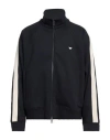 Emporio Armani Man Sweatshirt Midnight Blue Size Xl Polyester, Wool, Elastane