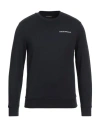 Emporio Armani Man Sweatshirt Midnight Blue Size S Modal, Cotton