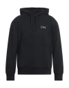 Emporio Armani Man Sweatshirt Navy Size L Cotton, Elastane In Navy