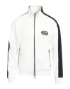 Emporio Armani Man Sweatshirt White Size L Cotton, Polyester