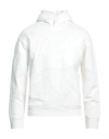 Emporio Armani Man Sweatshirt White Size L Cotton, Polyester In White