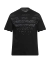 Emporio Armani Man T-shirt Black Size L Cotton