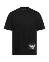 Emporio Armani Man T-shirt Black Size L Cotton
