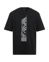 Emporio Armani Man T-shirt Black Size L Cotton