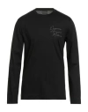 Emporio Armani Man T-shirt Black Size L Cotton