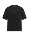 Emporio Armani Man T-shirt Black Size L Cotton