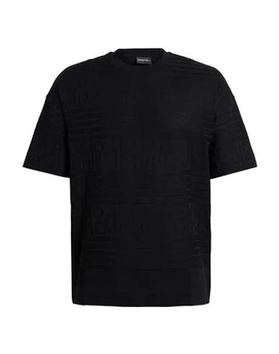Emporio Armani Man T-shirt Black Size L Cotton