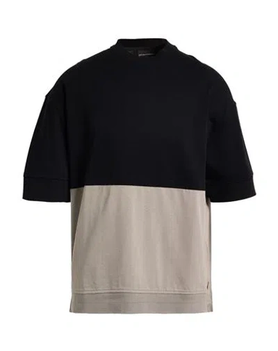 Emporio Armani Man T-shirt Black Size L Cotton