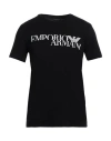 Emporio Armani Man T-shirt Black Size L Cotton