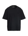 Emporio Armani Man T-shirt Black Size L Polyester, Elastane