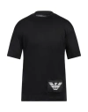 Emporio Armani Man T-shirt Black Size M Cotton