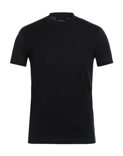 Emporio Armani Man T-shirt Black Size M Cotton