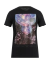 Emporio Armani Man T-shirt Black Size Xxxl Cotton In Black