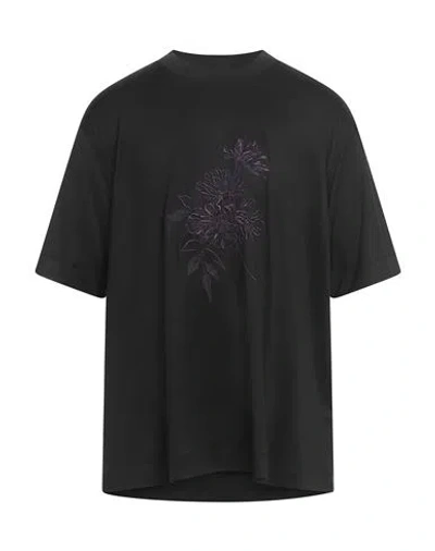 Emporio Armani Man T-shirt Black Size S Lyocell, Cotton
