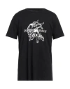Emporio Armani Man T-shirt Black Size Xs Cotton In Black