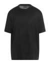 Emporio Armani Man T-shirt Black Size Xxxl Lyocell, Cotton, Polyester, Elastane