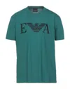 Emporio Armani T-shirts In Green