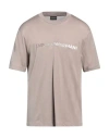 Emporio Armani Man T-shirt Dove Grey Size S Cotton