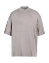 Emporio Armani Man T-shirt Grey Size S Lyocell, Cotton