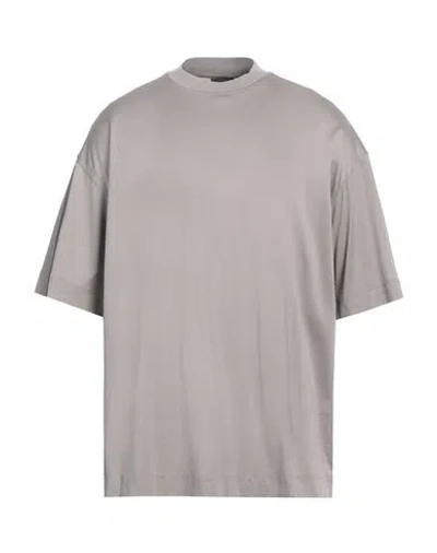 Emporio Armani Man T-shirt Grey Size S Lyocell, Cotton