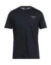 Emporio Armani Man T-shirt Midnight Blue Size L Cotton