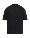 Emporio Armani Man T-shirt Midnight Blue Size M Cotton