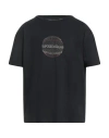 Emporio Armani Man T-shirt Midnight Blue Size M Cotton