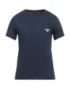 Emporio Armani Man T-shirt Navy Size M Organic Cotton